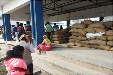 Open Market Shed,Jalangi Krishak Bazar